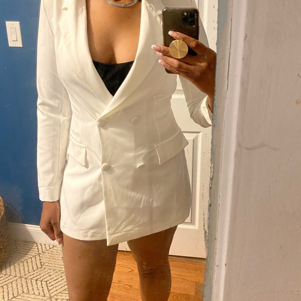 White blazer/dress
